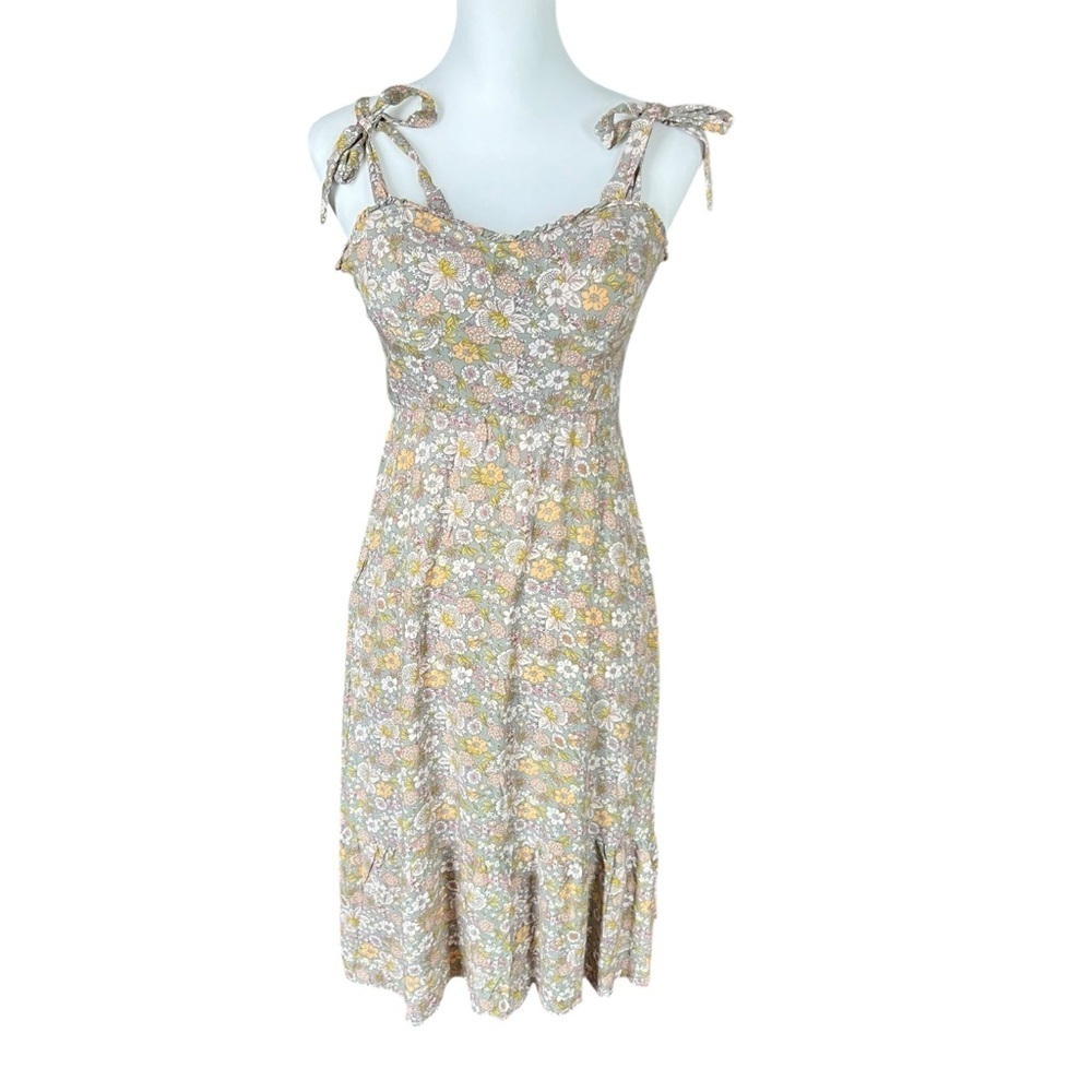 Vintage Y2K Floral Dress SZ small